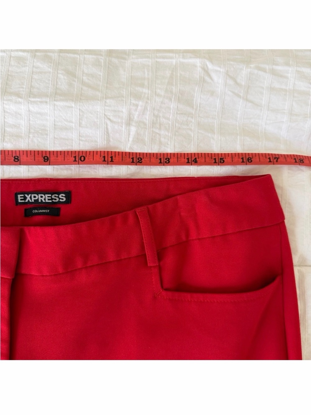 Express Red Single-Button suit - Picture 5 of 7